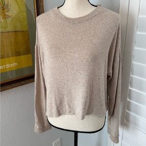 Lightweight tan sweater